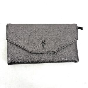 Simply Vera Bronze Tri-fold Metalic Wallet Clutch Purse